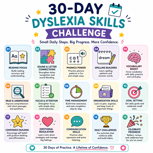 30-Day Dyslexia Skills Challenge