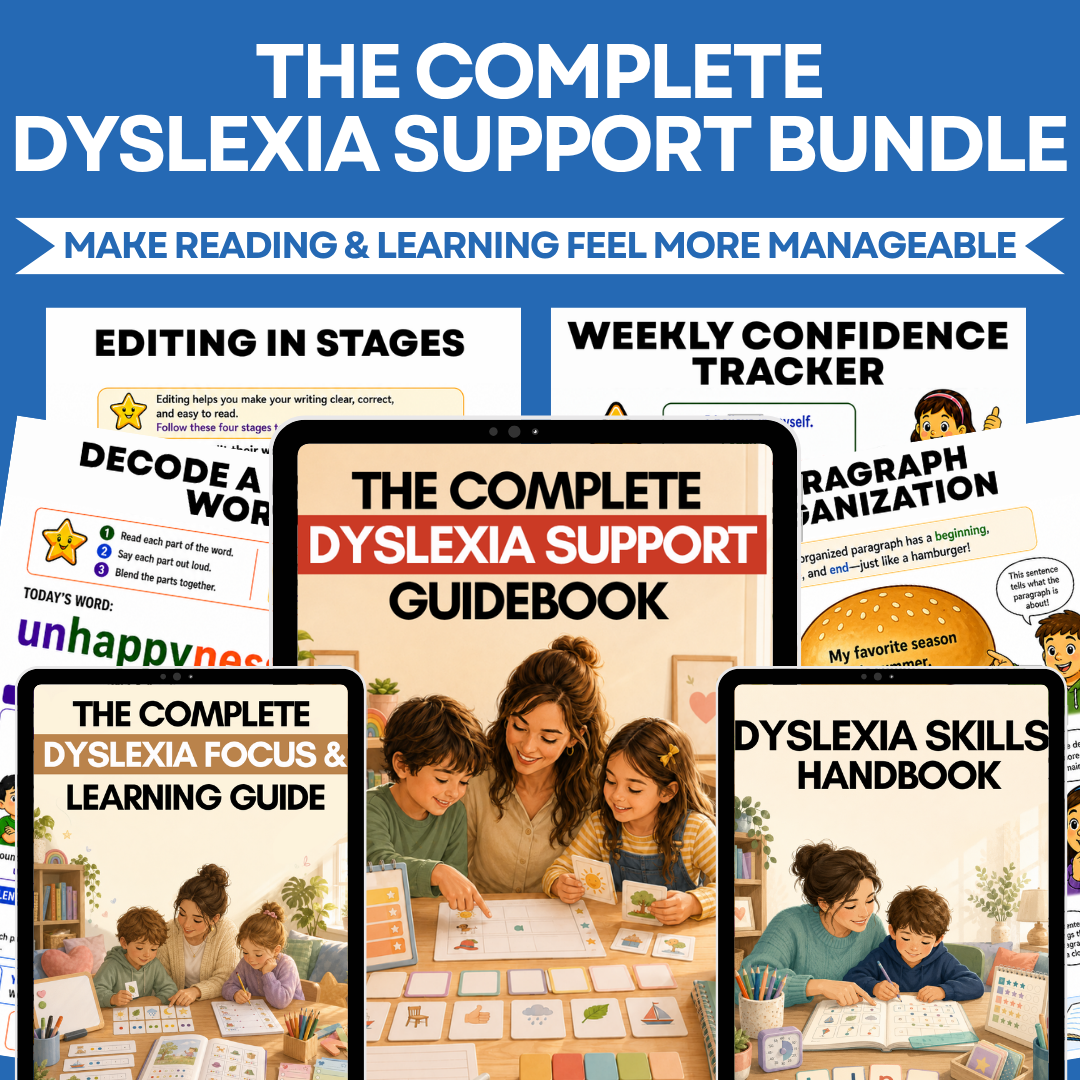 The Complete Dyslexia Support Bundle