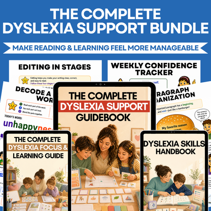 The Complete Dyslexia Support Bundle